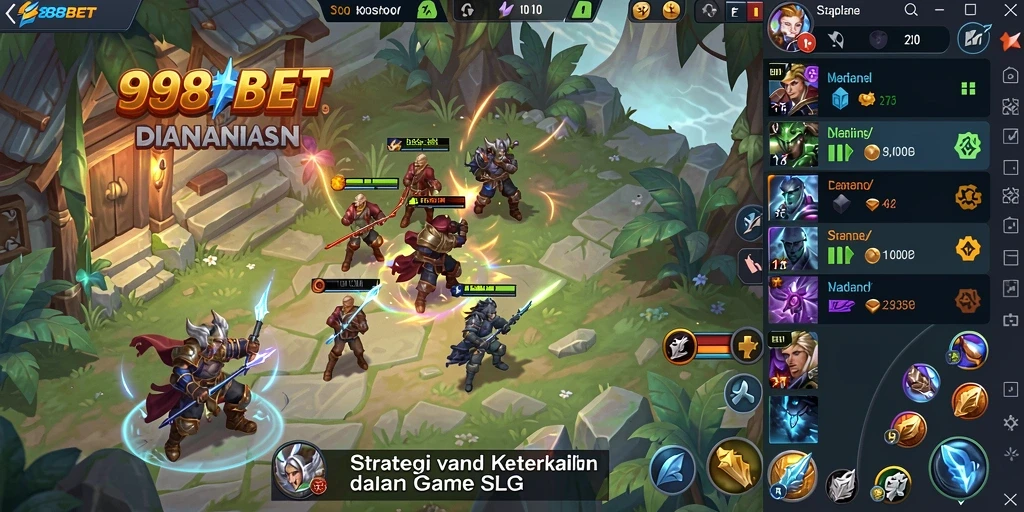 Tampilan gameplay strategis dalam 988BET yang menarik.