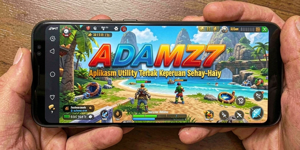 Screenshot ADAM77 menunjukkan tampilan antarmuka aplikasi yang intuitif dan mudah digunakan.