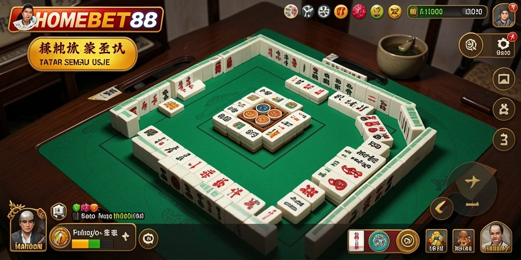 Tampilan gameplay HOMEBET88 yang menarik dan interaktif.