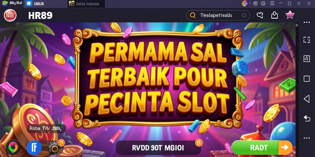Tampilan gameplay HR89 yang mendebarkan dan penuh warna.