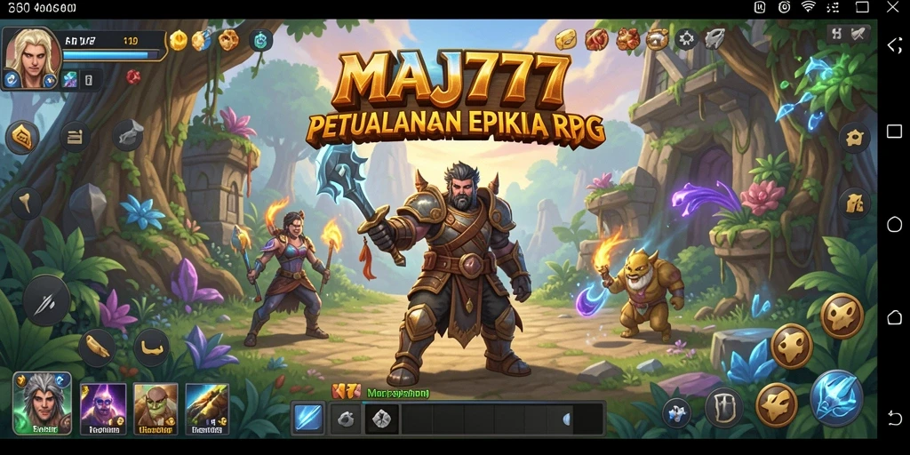 Tampilan menakjubkan dari gameplay RPG yang mengasyikkan.