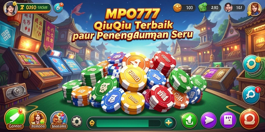 Tampilan gameplay seru dalam MPO777 QiuQiu.
