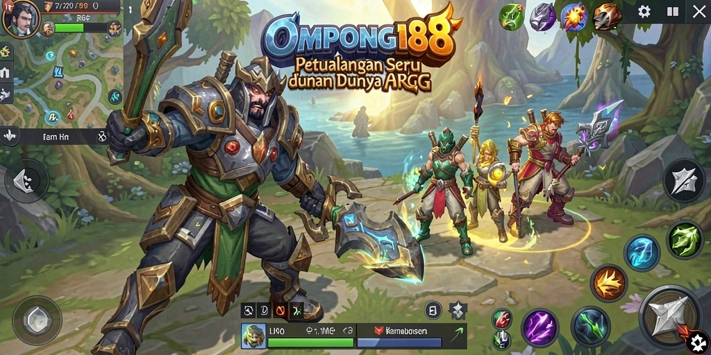 Gameplay OMPONG188 dengan aksi seru dan grafis yang menawan.