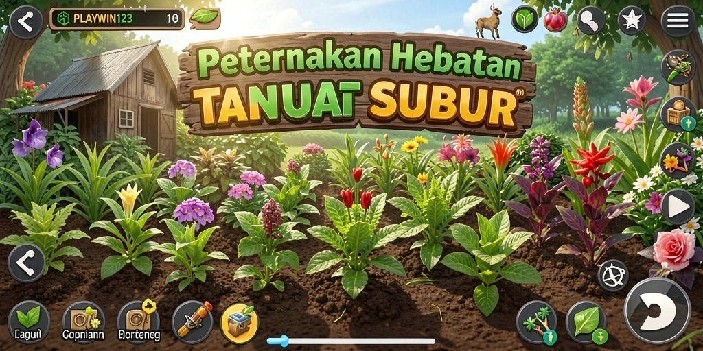 Tampilan gameplay PLAYWIN123 yang menarik dan interaktif.