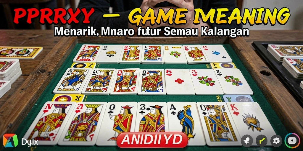 Tampilan menawan dari <strong>PPRRYY</strong> saat bermain Domino dengan teman-teman.