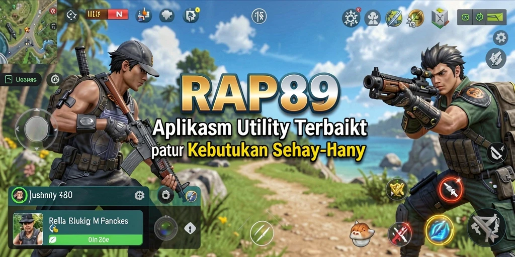Tampilan aplikasi RAP89 yang intuitif dan fungsional untuk kebutuhan sehari-hari.