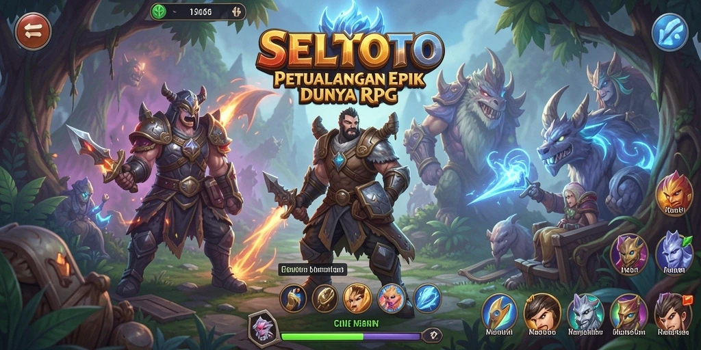 Tangkapan layar menunjukkan aksi pertempuran seru di SELTOTO.
