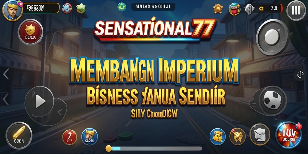 Gameplay SENSATIONAL77 dengan elemen Tycoon yang menarik.