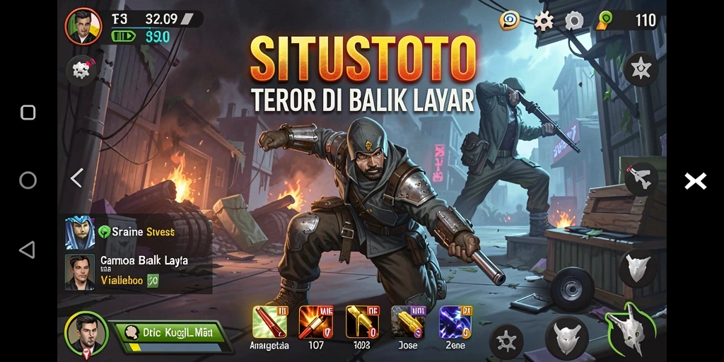 Tangkapan layar menegangkan dari gameplay SITUSTOTO yang menyeramkan.