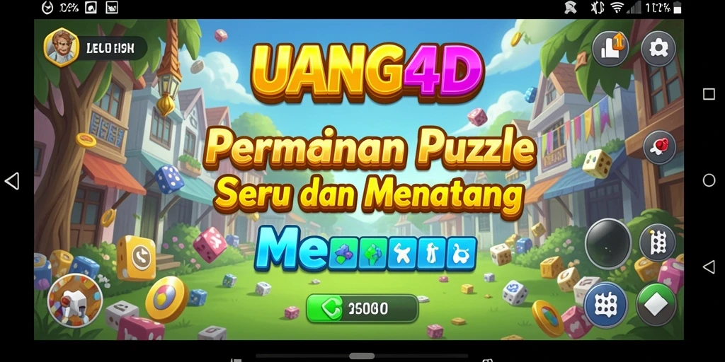 Tampilan gameplay UANG4D yang menarik dan penuh tantangan.