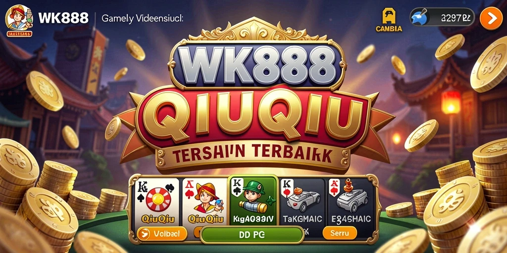 Gameplay QiuQiu yang seru dan menarik dalam WK888.